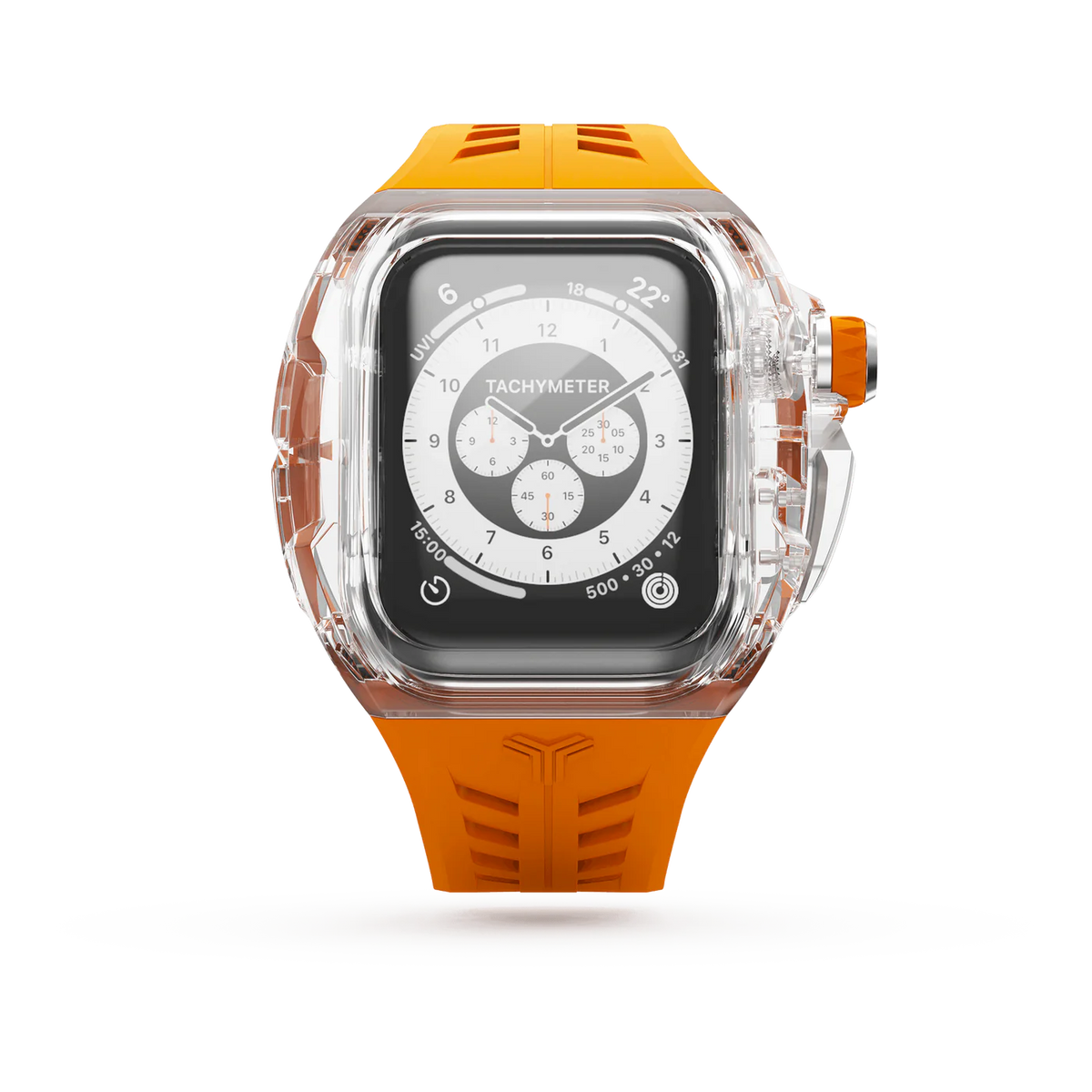 44 45 クリスタルv2 apple watch スモークRG カスタム 44 45 クリスタルv2 apple watch スモークRG カスタム